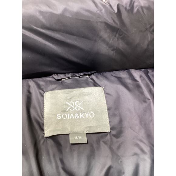 Soia & Kyo Bryanna Water Resistant 700 Fill Power Goose Down Tan Puffer Coat - Picture 4 of 4